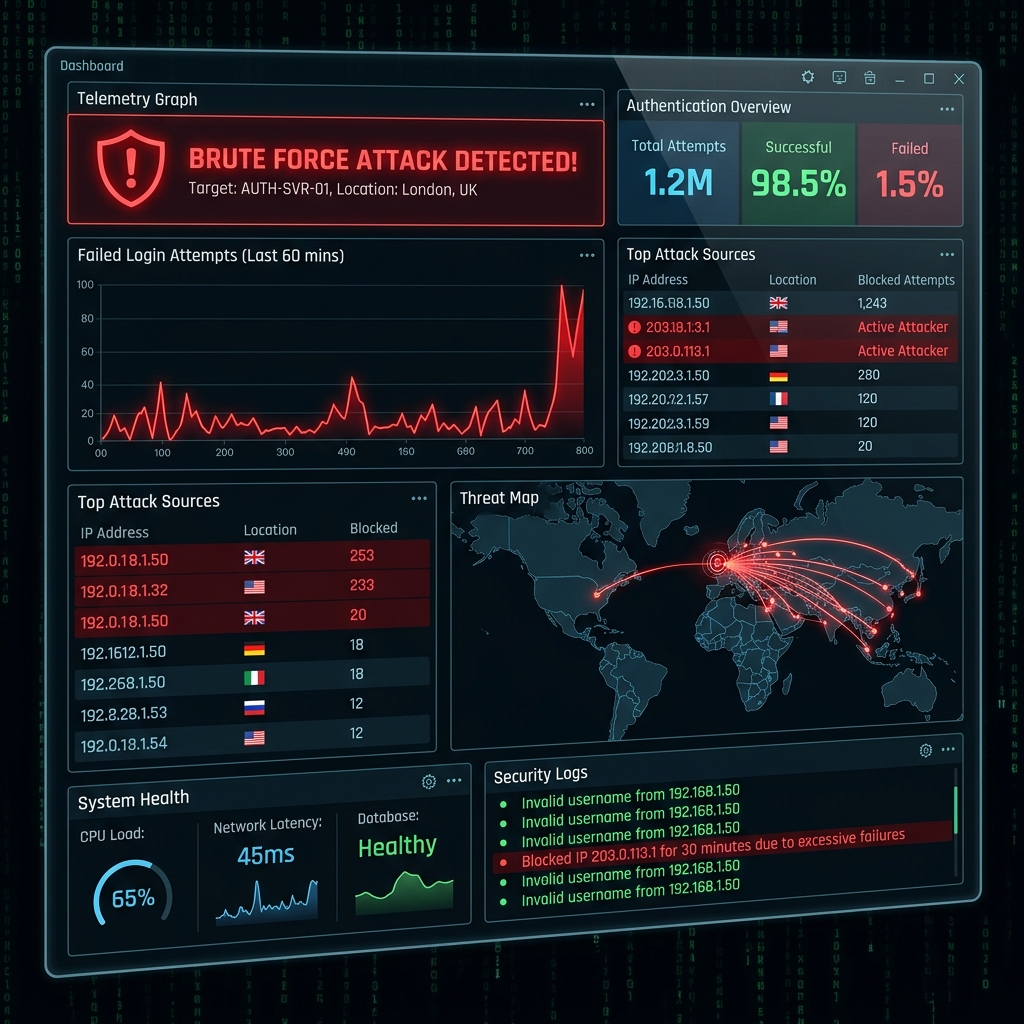 Brute Force Threat Detector