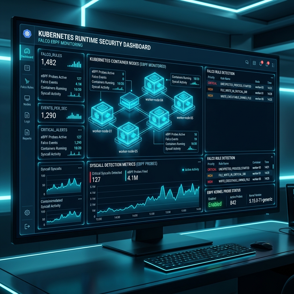 Container Runtime Security Falco eBPF